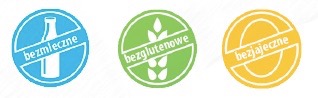bezmleczne bezglutenowe bezjajeczne