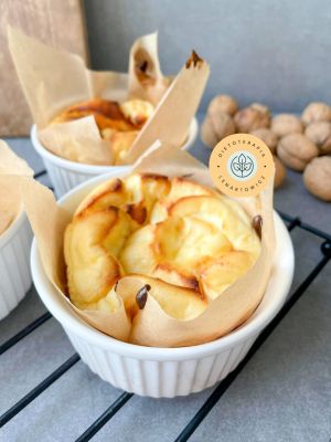 Przepis na niewielki serniczek domowy, jako pomysł na szybką i zdrową kolację.