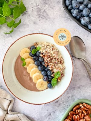 Zdrowe i odżywcze śniadanie na słodko, do przygotowania w 10 minut. Posiłek LOW CARB.