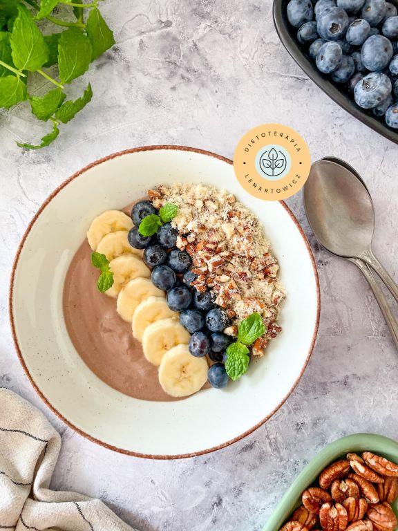 Zdrowe i odżywcze śniadanie na słodko, do przygotowania w 10 minut. Posiłek LOW CARB.