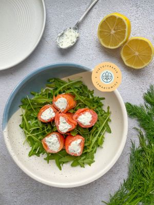 Zdrowy i pyszny posiłek bogaty w kwasy Omega-3. Pomysł na szybką kolację z przyjaciółmi lub przekąska na imprezę.