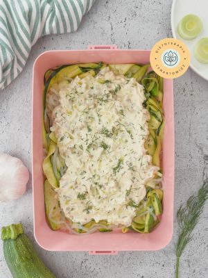 Obiad dla osób na diecie wegetariańskiej. Odżywczy posiłek od dietetyka klinicznego.