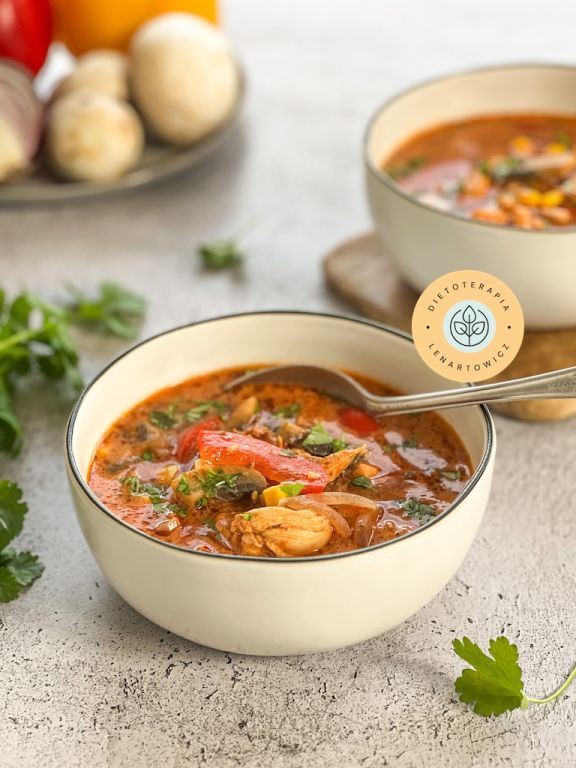 Przepis na strogonow, propozycja na odżywczą ciepłą kolację o niskim indeksie glikemicznym.