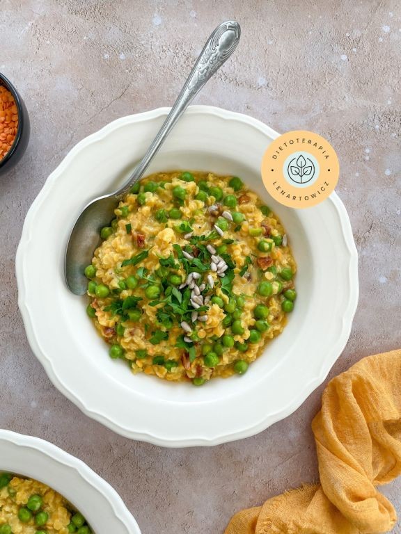 Szybki i zdrowy obiad wegaÅski, propozycja posiÅku od dietetyka klinicznego.