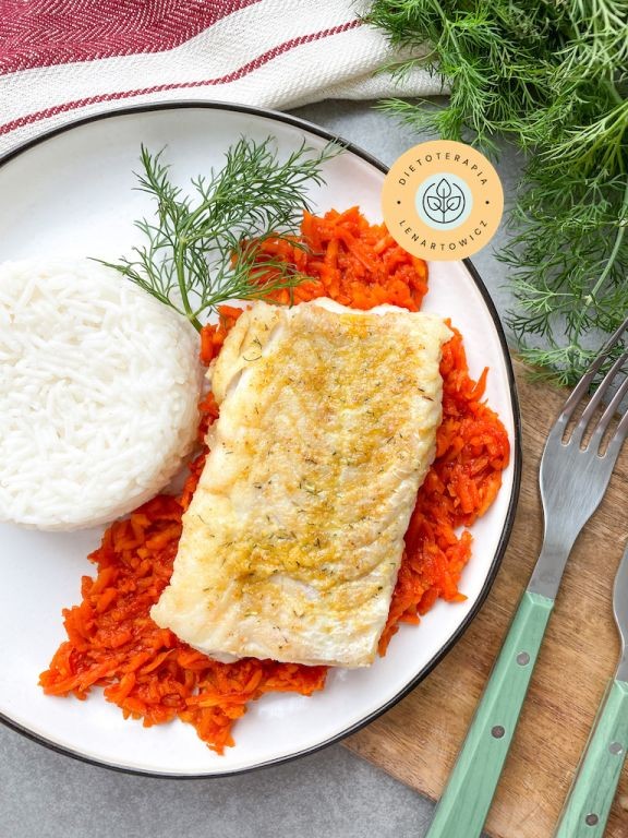 Danie z rybÄ na obiad. Propozycja dla osÃ³b na diecie lekkostrawnej. Przepis od dietetyka klinicznego.