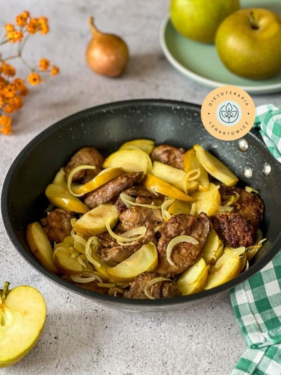 PosiÅek bogaty w Å¼elazo, idealny dla osÃ³b z niskÄ ferrytynÄ, propozycja potrawy o niskim indeksie glikemicznym.